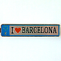 �X�y�C�� �o���Z���i ���y�Y �L�[�z���_�[ �T�C�� I LOVE BARCELONA ���{������